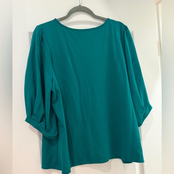 ELOQUII Green Women’s Top - Picture 3 of 3